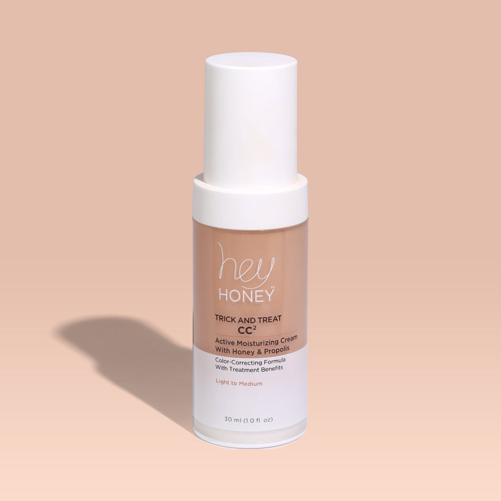 TRICK & TREAT CC² CREAM - Active Moisturizing Color Correcting Cream With Honey and Propolis