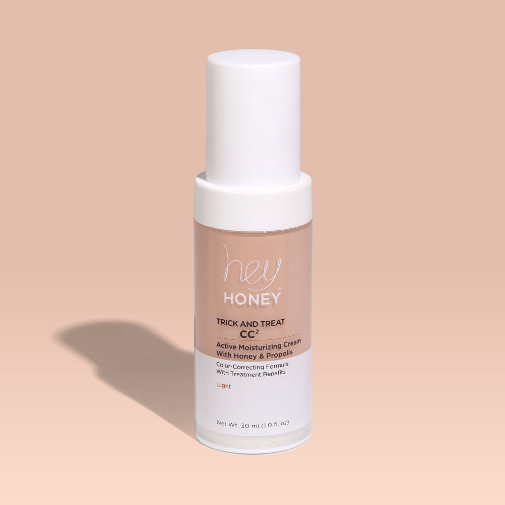 TRICK & TREAT CC² CREAM - Active Moisturizing Color Correcting Cream With Honey and Propolis