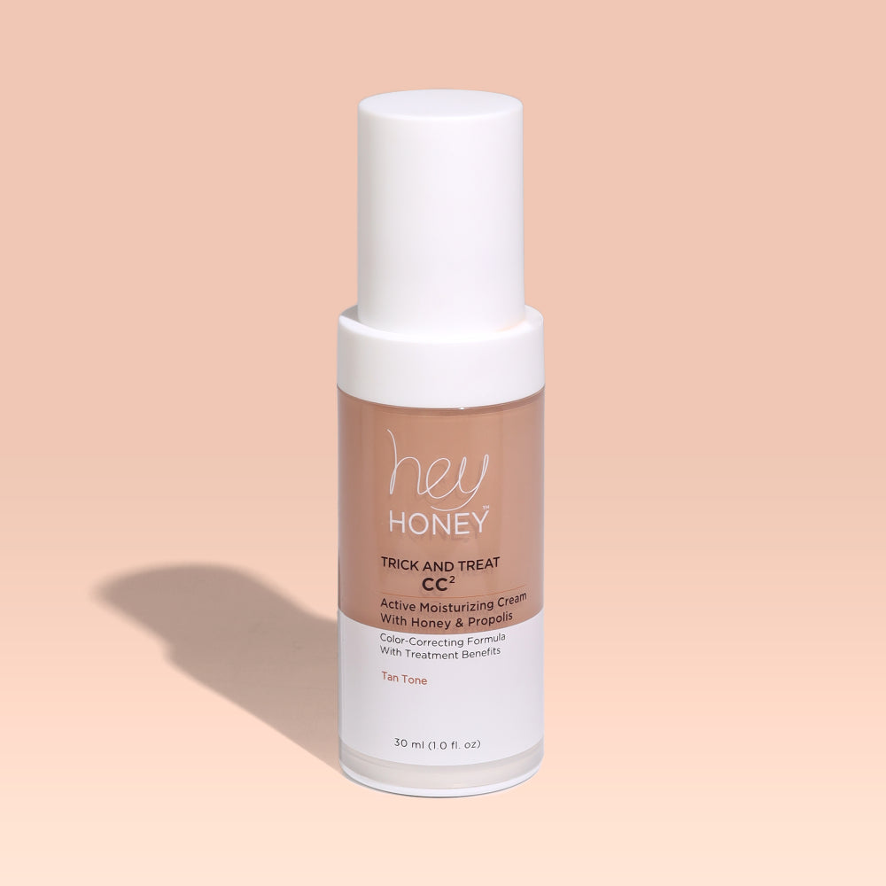 TRICK & TREAT CC² CREAM - Active Moisturizing Color Correcting Cream With Honey and Propolis