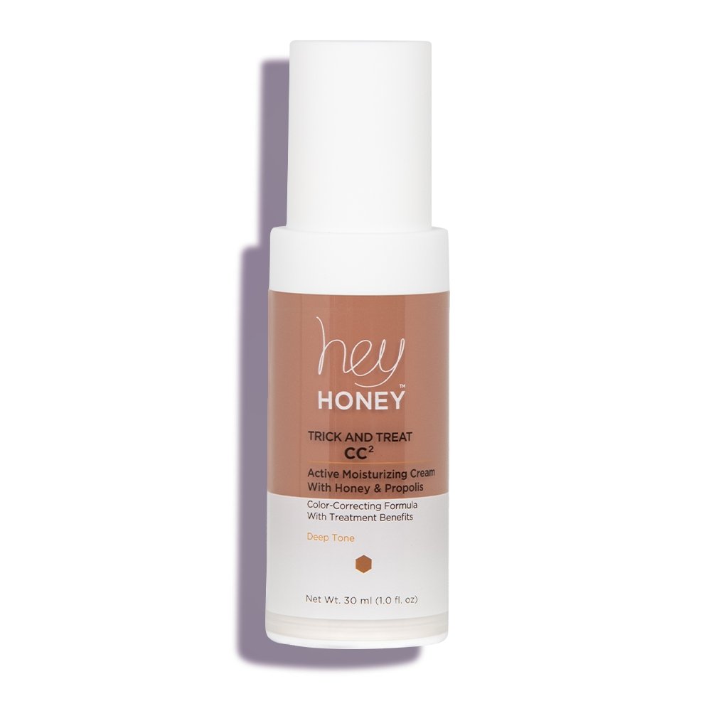 TRICK & TREAT CC² CREAM - Active Moisturizing Color Correcting Cream With Honey and Propolis - Hey Honey Skin Care