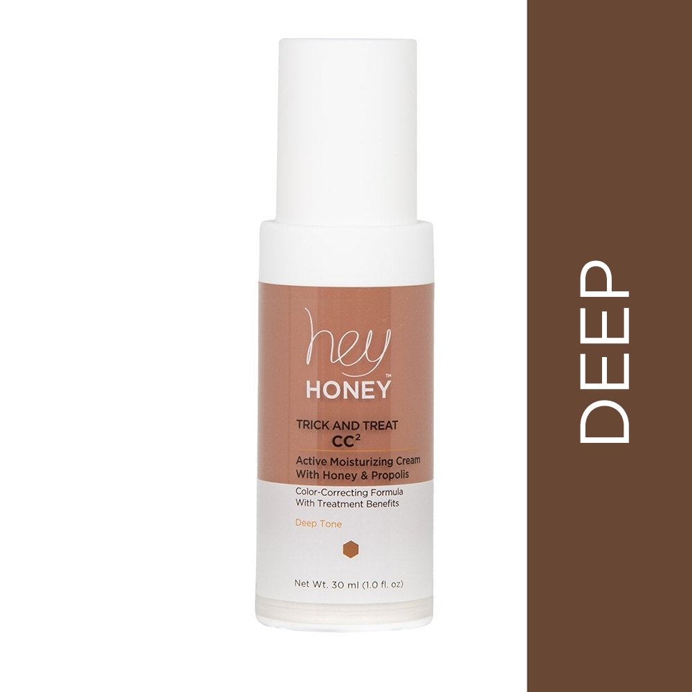 TRICK & TREAT CC² CREAM - Active Moisturizing Color Correcting Cream With Honey and Propolis - Hey Honey Skin Care