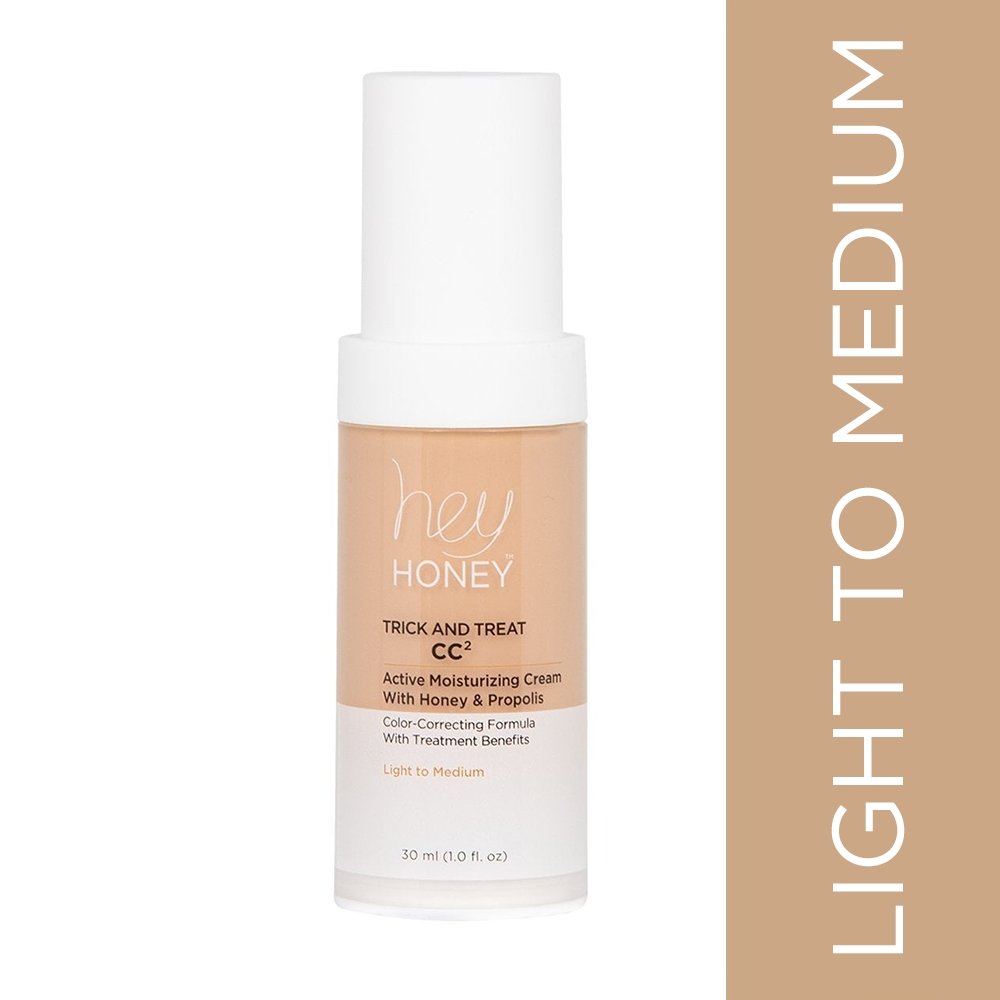 TRICK & TREAT CC² CREAM - Active Moisturizing Color Correcting Cream With Honey and Propolis - Hey Honey Skin Care