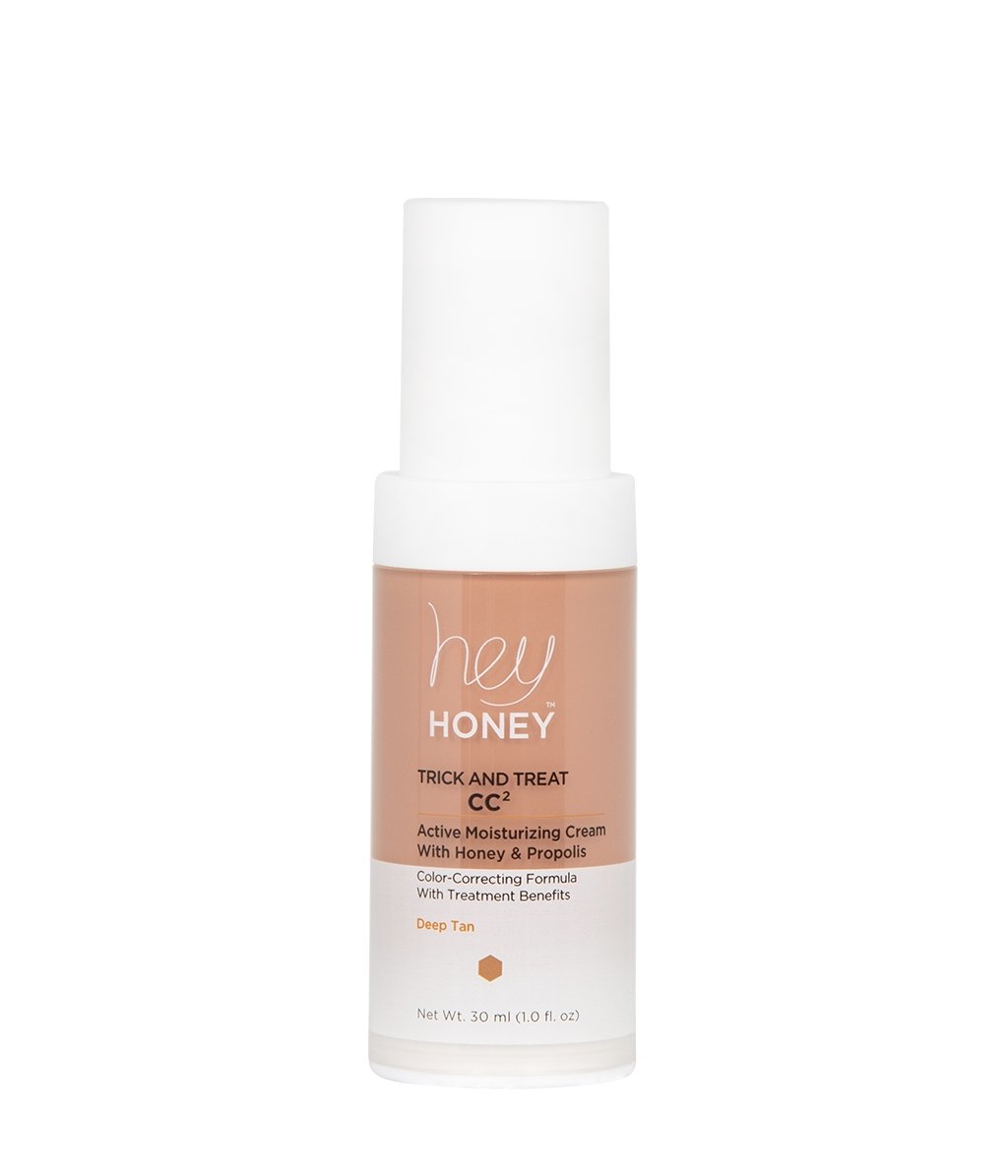 TRICK & TREAT CC² CREAM - Active Moisturizing Color Correcting Cream With Honey and Propolis - Hey Honey Skin Care